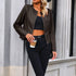 DAMEN BIKERJACKE MIT RUNDHALSAUSSCHNITT | MODISCH